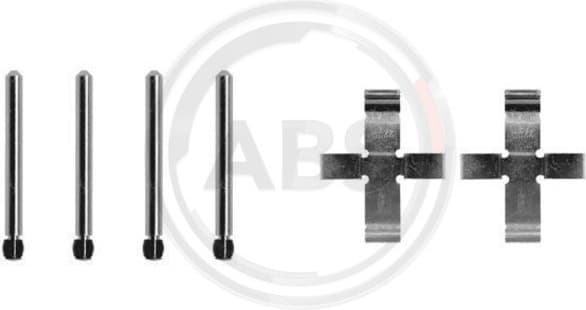 Accessory Kit, disc brake pad 0905Q