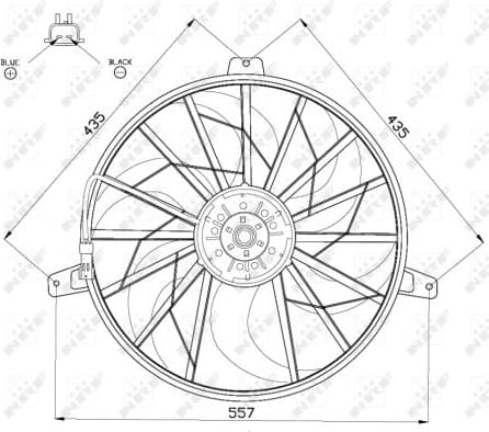 Fan, engine cooling 47524 - image 3