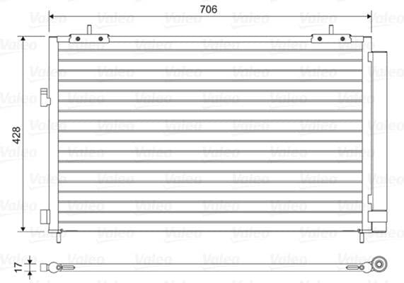 Condenser, air conditioning 814046