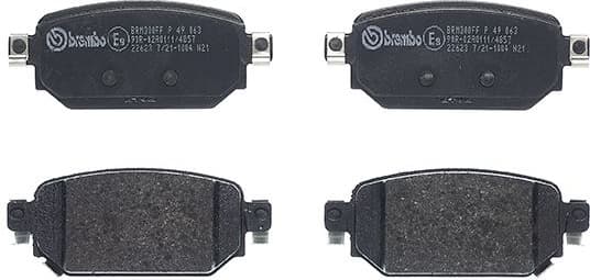 Brake Pad Set, disc brake PRIME LINE P49063 - image 2