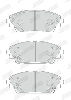 Brake Pad Set, disc brake 573611J - image 2