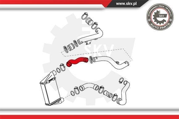 Charge Air Hose 24SKV070