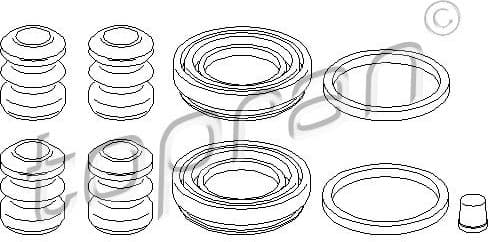 Repair Kit, brake caliper 107 082