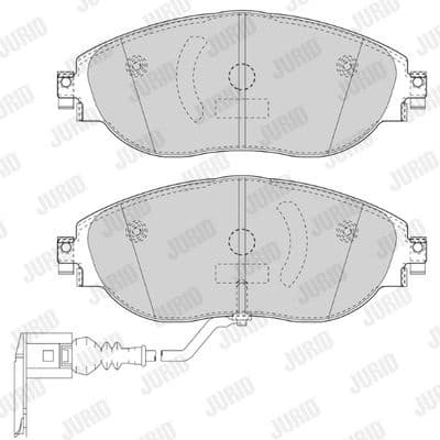 Brake Pad Set, disc brake 573418J