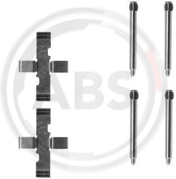 Accessory Kit, disc brake pad 1101Q