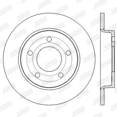 Brake Disc COAT+ 562560JC - image 2