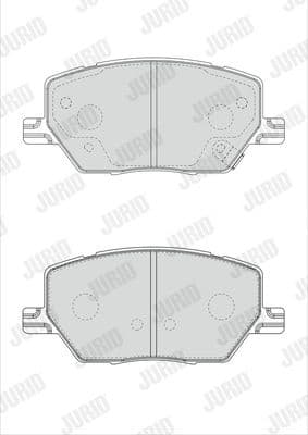 Brake Pad Set, disc brake 573610J - image 2