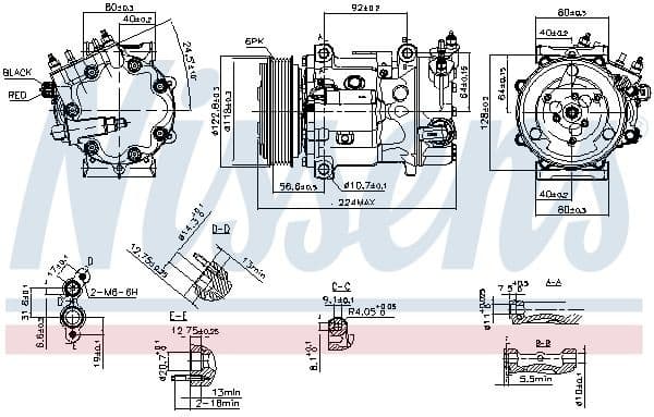 Compressor, air conditioning ** FIRST FIT ** 890744 - image 8