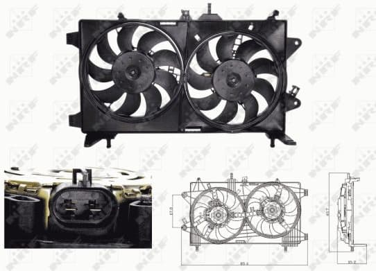 Fan, engine cooling 47676