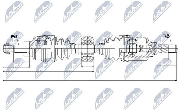 Drive Shaft NPW-RE-056 - image 5