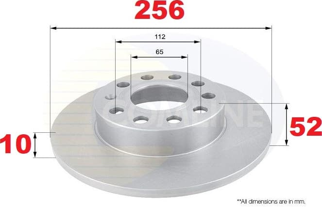 Brake discs kit rear, (2pcs) 1032448 - image 2