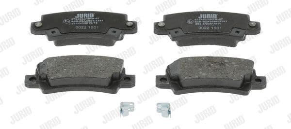 Brake Pad Set, disc brake 572492J - image 2