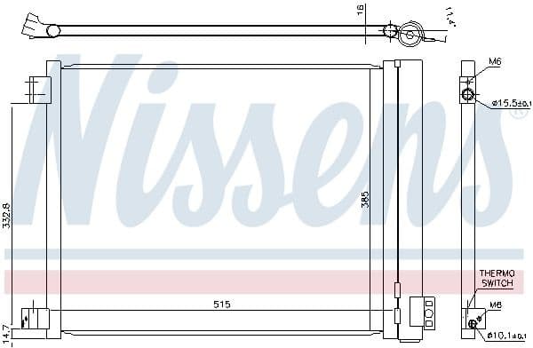 Condenser, air conditioning 940624