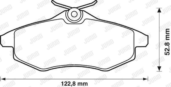 Brake Pad Set, disc brake 573083J - image 2