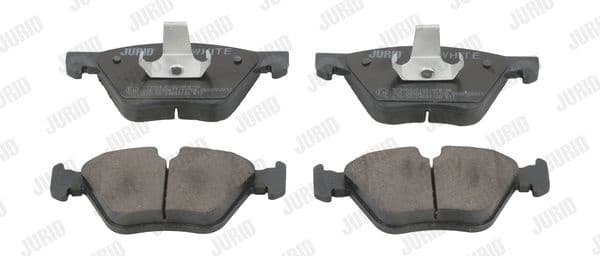 Brake Pad Set, disc brake Jurid White Low Dust 573364JC - image 2