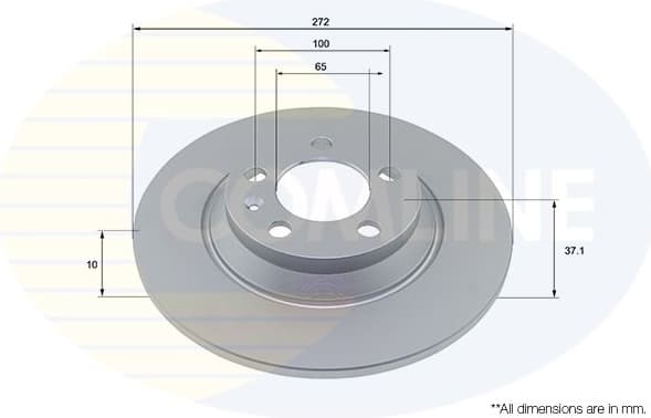 Brake Disc COATED ADC2995