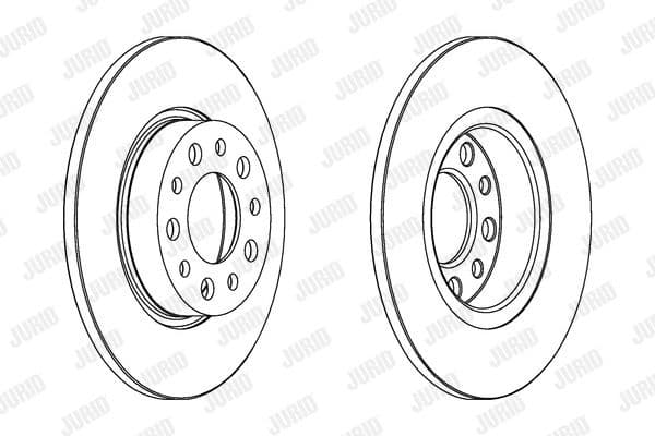 Brake Disc COAT+ 562501JC
