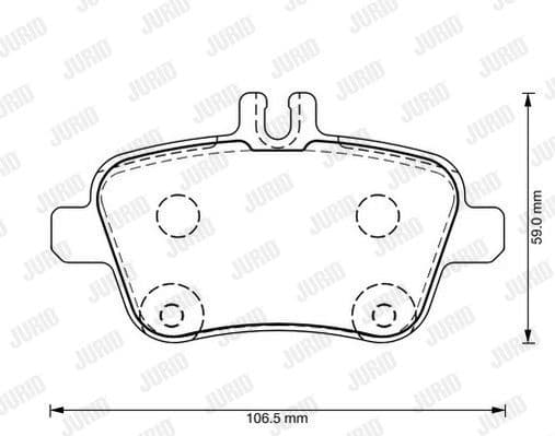 Brake Pad Set, disc brake 573370J - image 2