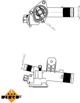 Thermostat, coolant EASY FIT 725056