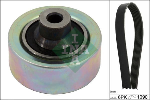 V-ribbed Belt Set 529 0403 10