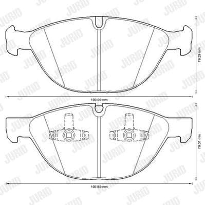 Brake Pad Set, disc brake 573317J