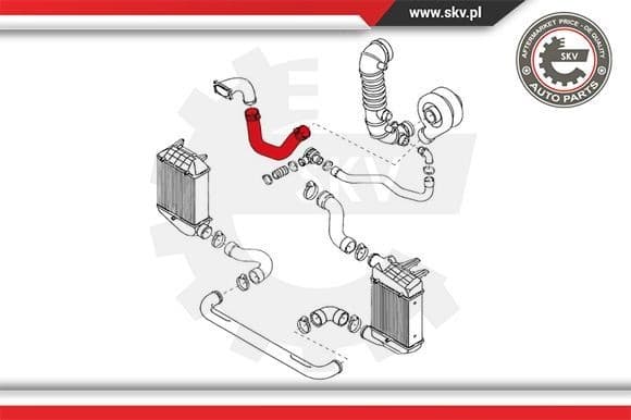 Charge Air Hose 24SKV114 - image 3