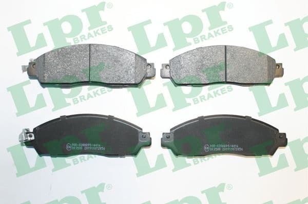Brake Pad Set, disc brake 05P2056