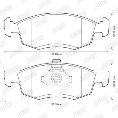 Brake Pad Set, disc brake 573295J - image 2
