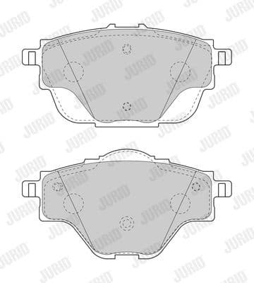 Brake Pad Set, disc brake 573622J