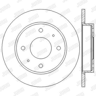Brake Disc COAT+ 562574JC - image 2