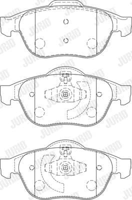 Brake Pad Set, disc brake 573245J - image 2