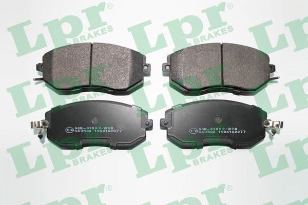 Brake Pad Set, disc brake 05P2077