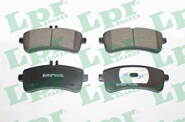 Brake Pad Set, disc brake 05P2087