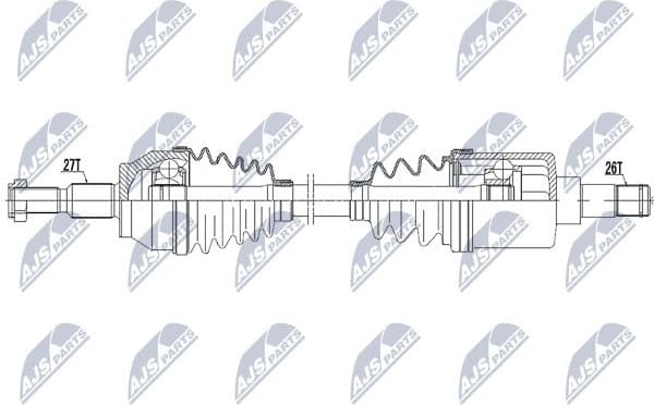 Drive Shaft NPW-FR-129 - image 4