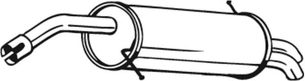 Rear Muffler 154-487