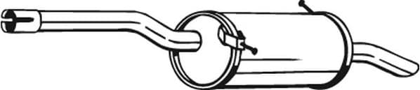 Rear Muffler 135-103