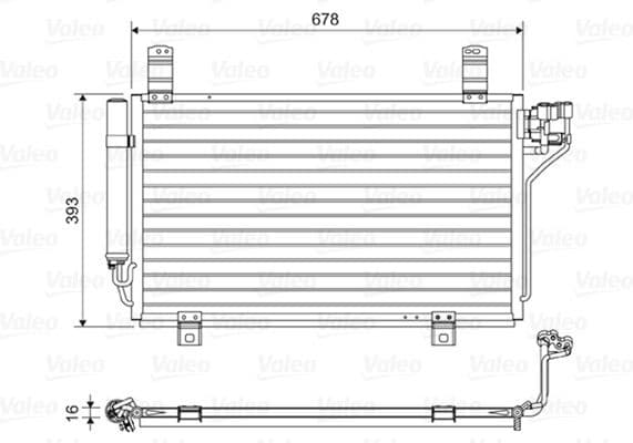 Condenser, air conditioning 814048
