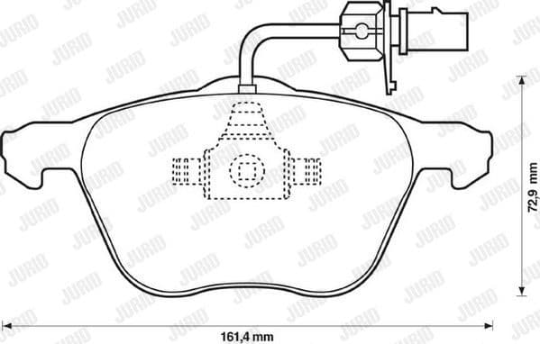 Brake Pad Set, disc brake 573047J