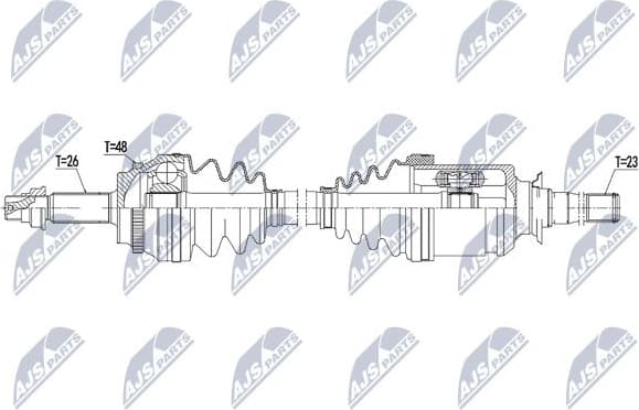Drive Shaft NPW-TY-133 - image 5
