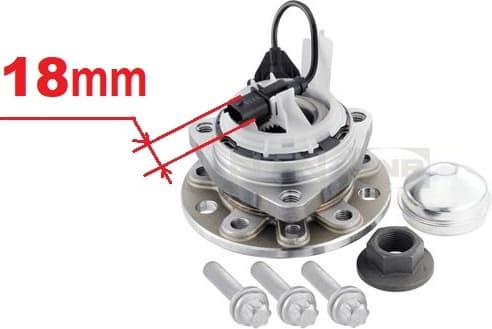 Bearing wheel R15340