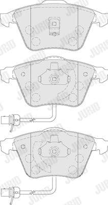 Brake Pad Set, disc brake 573145J - image 3