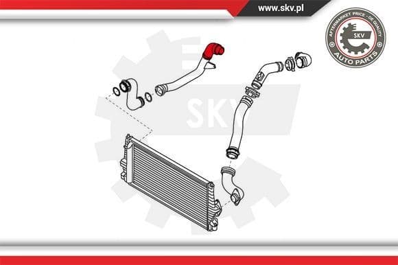 Charge Air Hose 24SKV749 - image 4