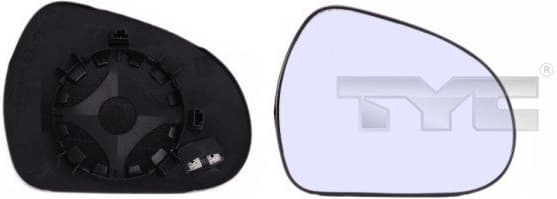 Mirror Glass, exterior mirror 326-0087-1