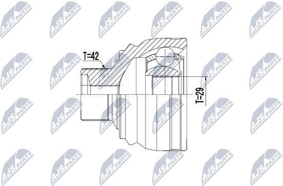 Joint Kit, drive shaft NPZ-AU-056 - image 4