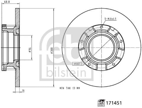 Brake Disc 171451 - image 3