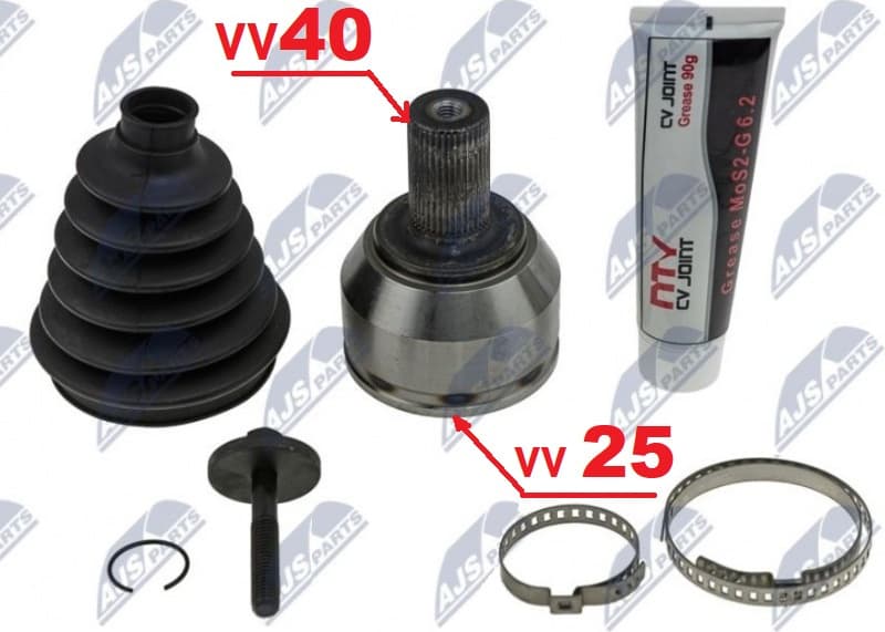CV joint outer NPZ-VV-022