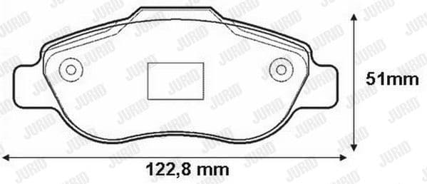 Brake Pad Set, disc brake 573168J - image 2