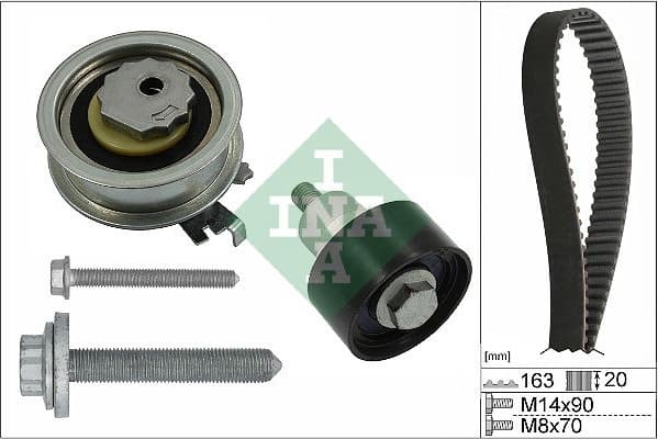 Timing belt kit 530059211