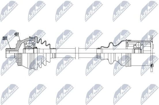 Drive Shaft NPW-AU-015 - image 4