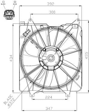 Fan, engine cooling 47935